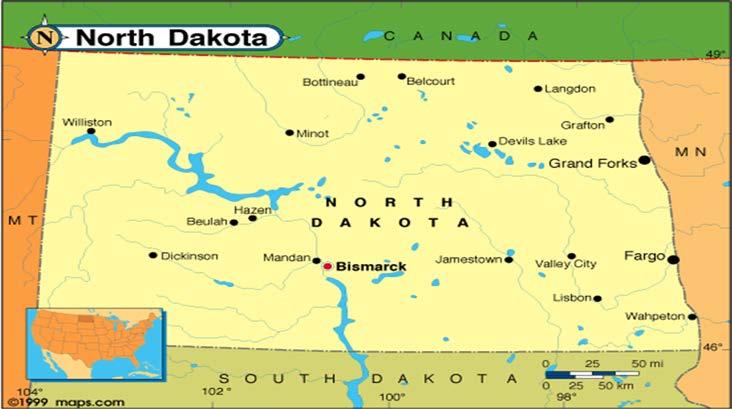 North Dakota in numbers #1 state in 12 food
