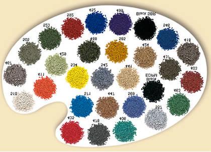 And for a personalized design, choose from a palette of 29 different custom color
