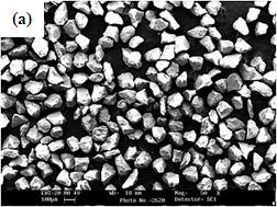 Structure Property Correlation of Al based Beryl Reinforced Metal Matrix Composite 271 Figure 4.0 (a, b): SEM images of uncoated beryl particles at different magnifications Figure 4.