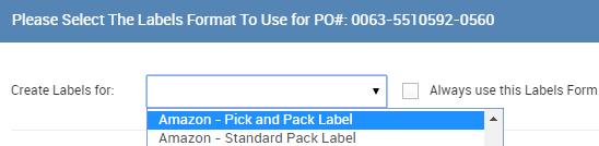 by selecting Always use this labels form for Staples and you will skip this page next time If you choose this default form, but need to change it later, you can do that as well Look for this in the
