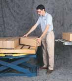 the work to them Smooth, even rotator ring motion improves worker efficiency Loading / unloading pallets on the floor takes more time, causes worker fatigue and often leads to injury.