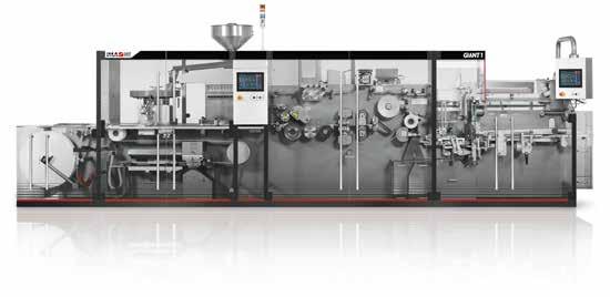 GIANT SERIES THE IDEAL SOLUTION FOR JUST- IN-TIME PRODUCTION OF SMALL AND MEDIUM BATCHES WITH THE STATE OF THE ART TECHNOLOGY IN TERMS OF DESIGN, FEEDERS, QUALITY CONTROL SYSTEMS AND SERVOMOTORS.
