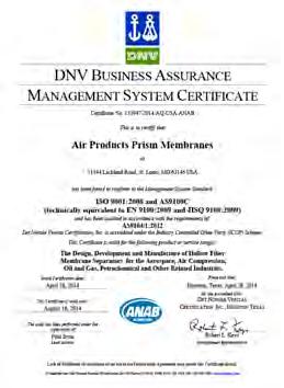 For more information regarding Air Products PRISM membrane products, please contact our Customer Service department.