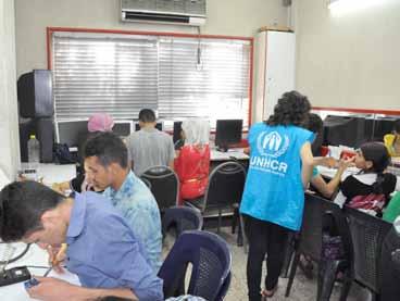 During September, UNHCR with its implementing partner, the International Medical Corps (IMC) started a number of life skills training courses in Damascus.