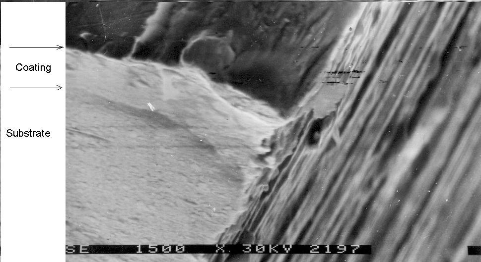 The metallographic investigations of coating structures were done by microscope Neophot-24.
