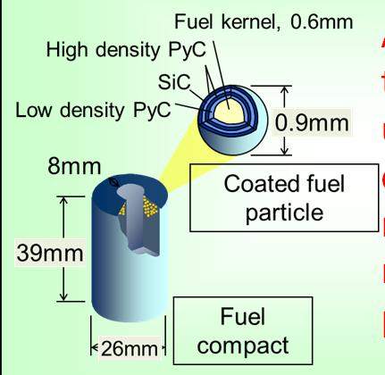 Graphite material IG 110 (Toyo Tanso) Reactor internals Advanced