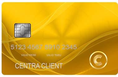 Centra Black cards can be upgraded to metal for a 5,000 CTR fee.