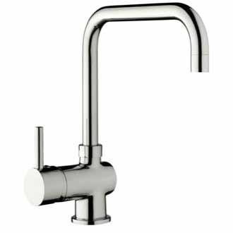 taps from Verve range. I: Large range of kitchen cupboard handles selected from the Verve Range.