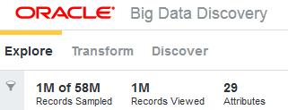 Oracle Big Data Discovery: Data Ingestion Data Processing Workflow including