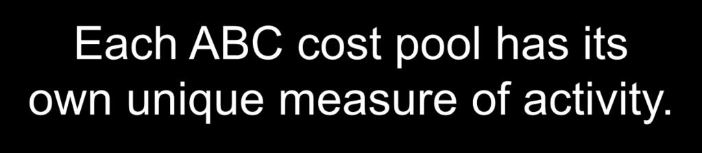 7-17 How Costs are Treated Under Activity Based Costing ABC differs from traditional