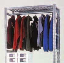 600mm deep framework Double Sided Garment Racks allow for picking and placing from both sides of the rack with beams placed either side of each level. Ideal for use in open areas.