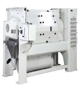 access to milling chamber for cleaning and maintenance Multiple Bühler patented features reduces brokens, increases