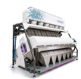 Incorporates our latest developments in every aspect of optical sorting; accuracy of detection, throughput, usability, stability and hygiene to deliver the best sorting performance available in the
