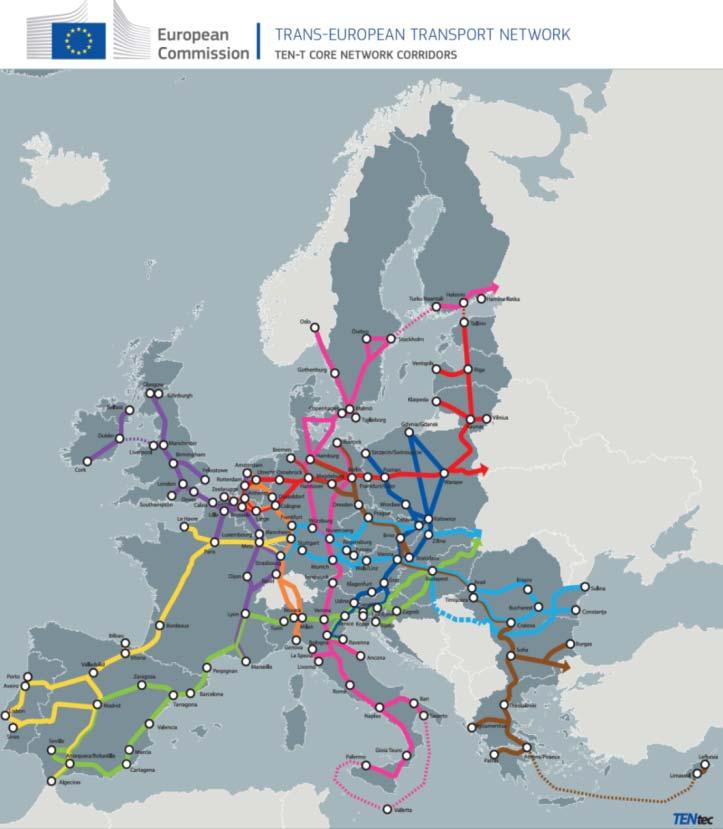 Main reasons for this success Transport and logistics infrastructures Commitment of the European Commission for the development of a more efficient and sustainable European Logistic System.