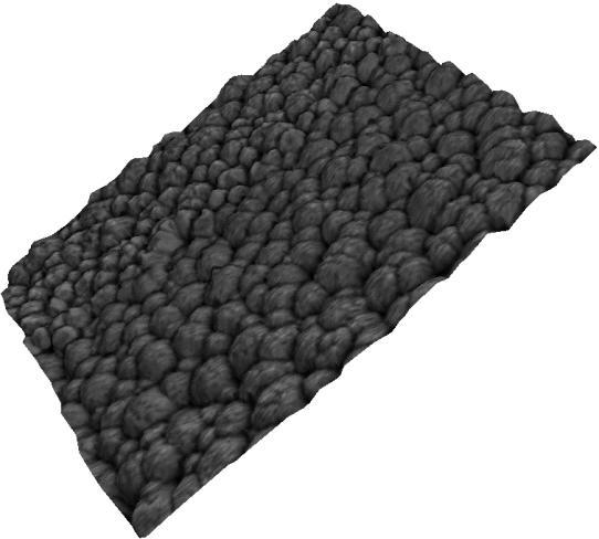 Self-organized textures Surface texturing of