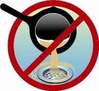 Do NOT dispose of grease or cooking oil to any storm drain or sanitary sewer system drain!