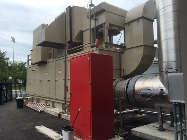 2 kv synchronous generator Complete package with gearbox, control housing, lube oil cooler, inlet air