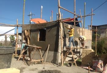 through innovative slum upgrading in design,