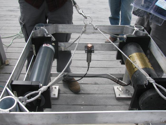 UNH has installed four instruments: Satlantic SEAFET ph sensor (owned by CBEP); Sunburst Submersed Automated Monitoring