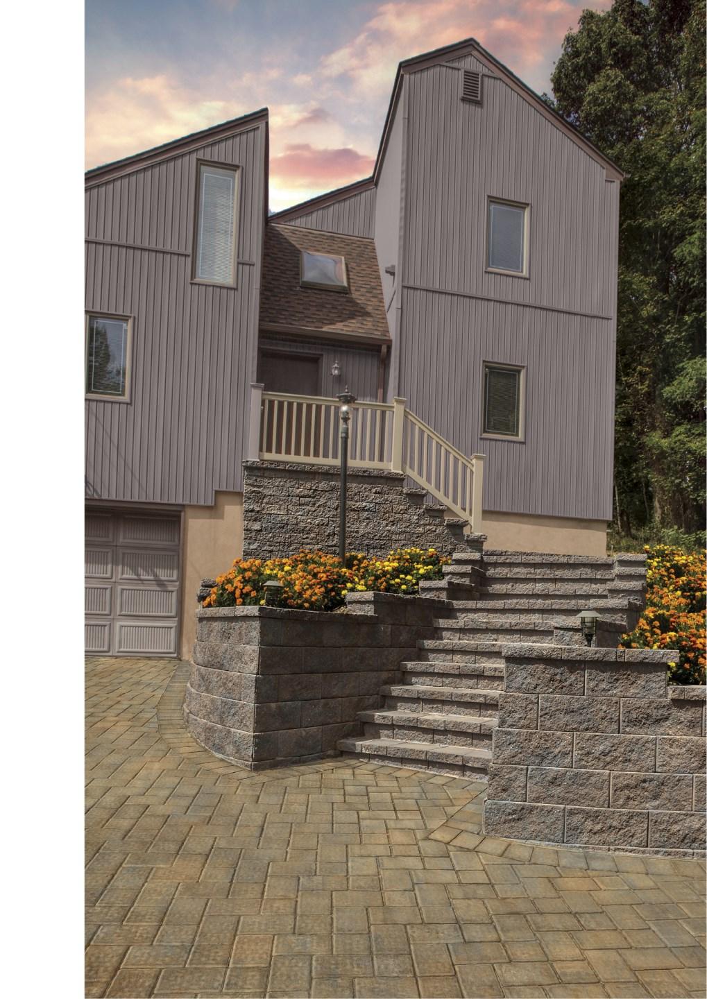 Mortarless Segmental Retaining Walls installed in North America surpass every country world-wide.