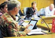 Councilors adapting to ipads Younger members embrace technology more readily than older members Intuitively adapted to controls and