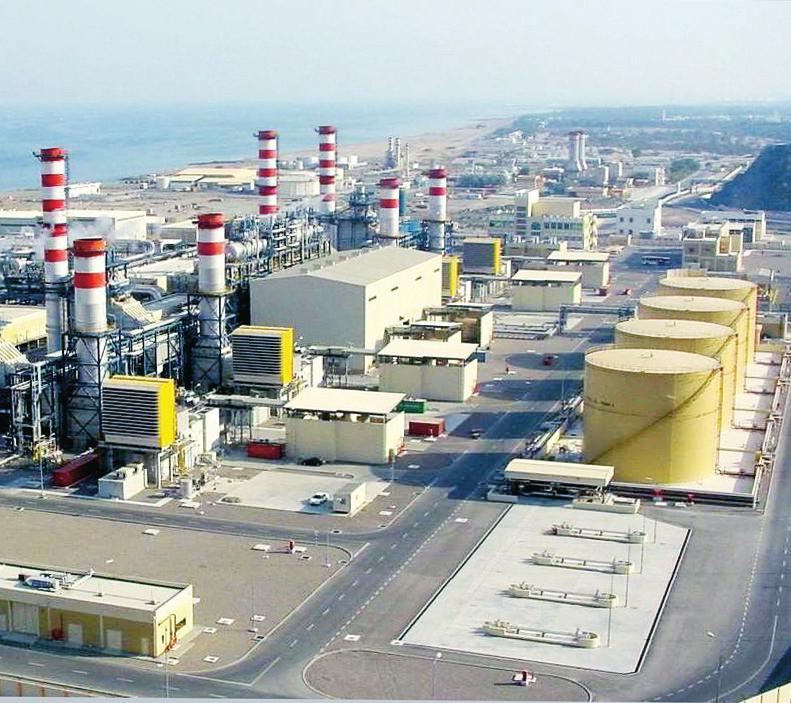 From Challenge to Projects United Arab Emirates: Fujairah combined water and power plant Fujairah Water and Power Plant is located approximately 5 km South of Khor Fakkan and 20 km North of the city