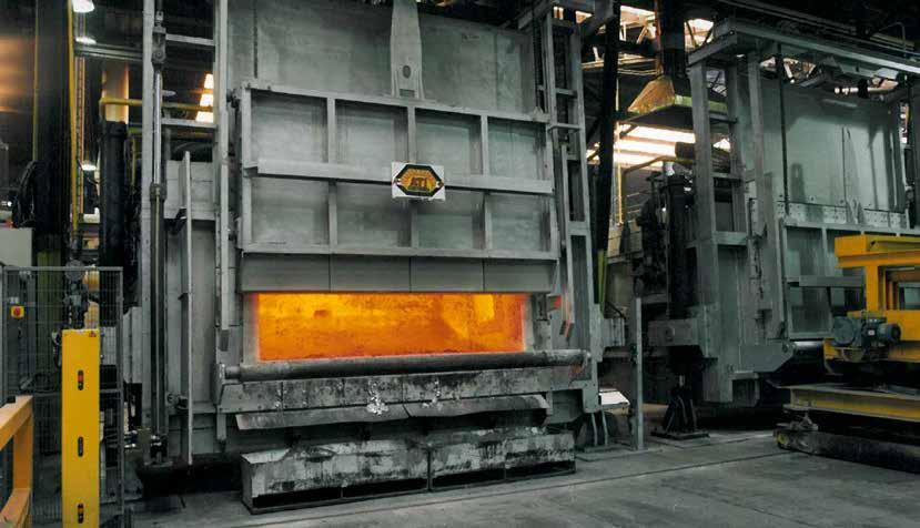 Vertical Quench Furnaces Aluminum Melting Furnaces Flexible Heat Treatment Lines allow for a full heat treat cycle from solution heating to quenching.