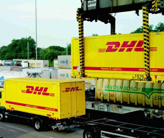 KESKKOND tung logistikasektorisse Transpordiliikide kombineerimine on keskkonnasäästu alus. Foto: DHL + (372) 640 1843 + (372) 503 0079 cntr@estma.