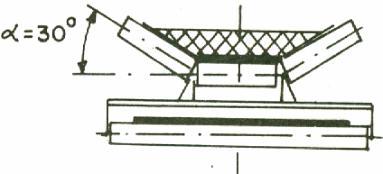 direction for adjusting height. The upper frame consists of the belt frame, drums, transmission system, belt, and linen cover.