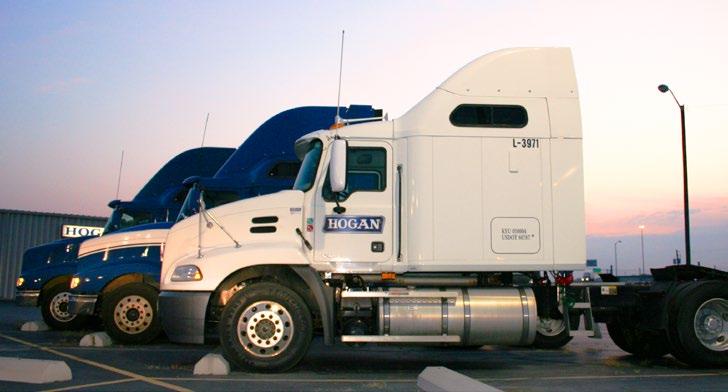 Logistics Leadership Hogan is constantly engaged in providing multimodal service offerings through the use of our company-owned assets, as well as outside vendor relationships, Strickler continues.