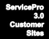 ServicePro 4.0 synchronizes best practices: enterprise or across your enterprise, allowing identification of best practices to improve operational excellence.