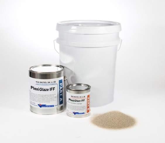 PlexiPatch QC is a multi-purpose, 100% solid, two component patching compound designed for use as a fast repair and setting adhesive on concrete.