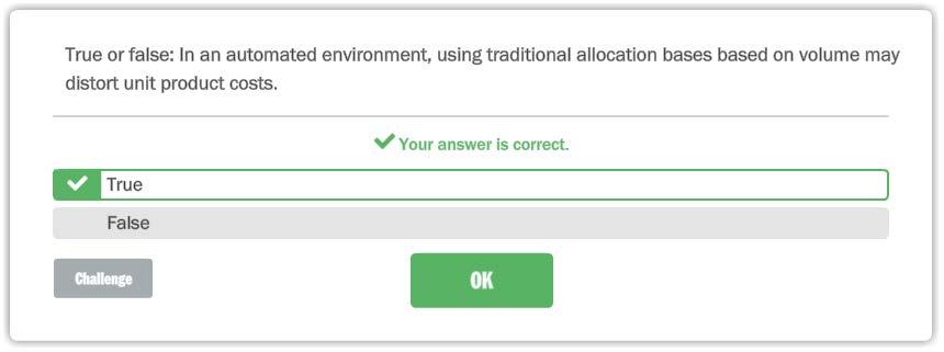 True or false: In an automated environment, using traditional allocation bases