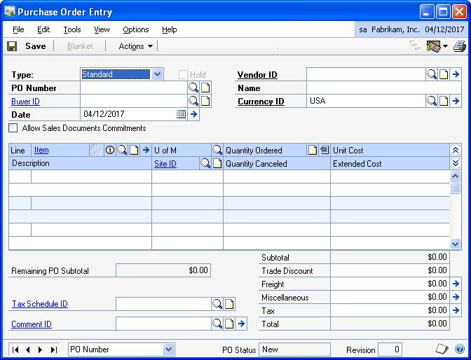 PART 2 PURCHASE ORDERS Before you can use the purchase order approval workflow for Purchase Order Processing, you must unmark the Activate Approvals option in the PO Enhancements Setup window