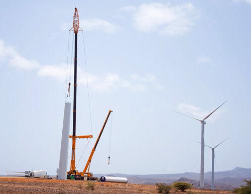 Figure 13.5 Cabeolica wind farm project 11.2 Load and Energy Forecasting Electricity output has risen rapidly in recent years, climbing by 40.2% between 2009 to 2011. 11.3 Planning and Design Criteria Further development for green energy is planned in Cape Verde.