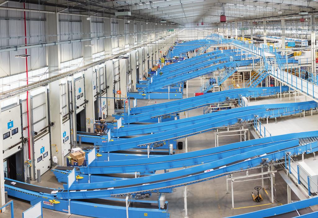 HIGH-SPEED SYSTEMS HIGHER PRODUCTIVITY The investment in a new or upgraded material handling system is a major business decision.