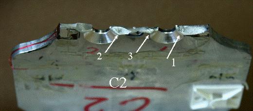 Figure 6 shows the stress field around the cold-worked fastener hole with an edge-distance ratio of 1.9 and a mandrel interference of 4.3% [3].