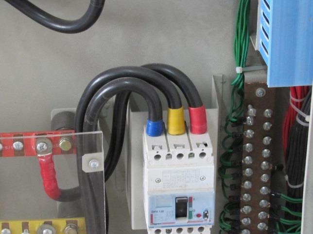 FINDING NO: E- 17 CATEGORY: SWITCH BOARD & PANELS Excessive bent in cable Sharp cable bends shall be avoided such that no stress is imposed on the termination