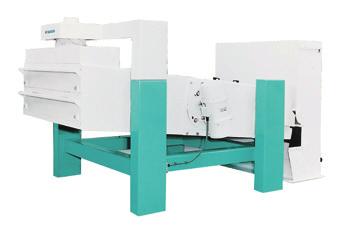 Separator: Screening and grading. During maintenance the screens are easy and quickly changed.