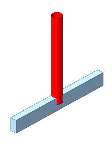 perpendicular or horizontal with the bottom RC column/beam/wall 3) When the material property of bottom member is not RC 4) When