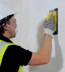 It is recommended that a suitable primer be applied to wall and ceiling surfaces, before applying paint or final decorative coats.