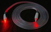 flexible, transparent fiber Fibers are