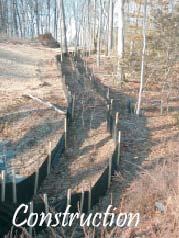 Construction Erosion controls that aren t maintained can cause excessive amounts of sediment and debris to be carried into the stormwater