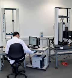 Material & product testing Material & product testing Hardness BS ISO 48 Tensile strength BS ISO 37 Material & product testing The test methods and terminology used to characterise the physical