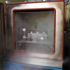 Figure 35: Low temperature environment chamber for testing sealing on static 'O' rings. Specific application testing It is important to replicate operating conditions.