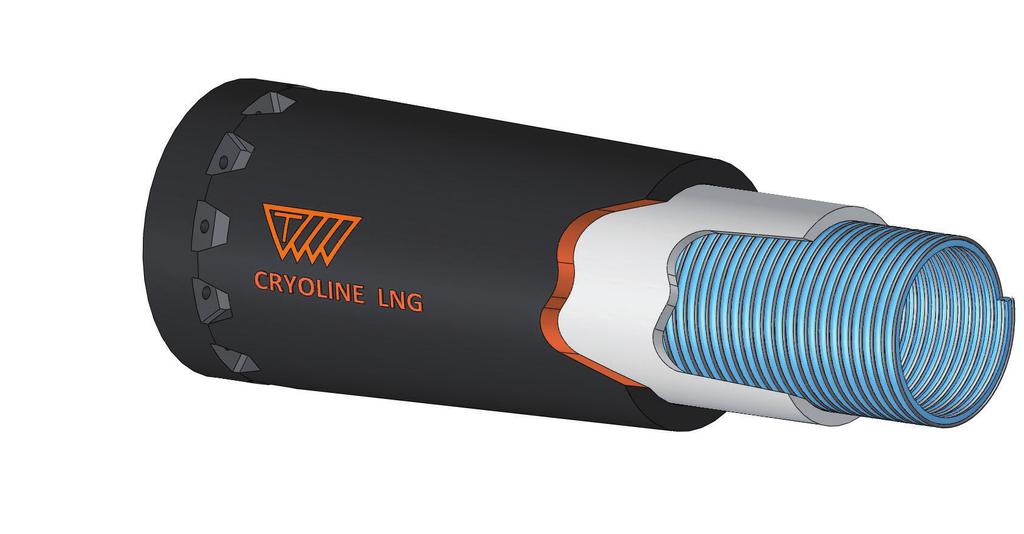 Cryoline LNG hose Cryoline LNG hoses enable to consider FLNG projects for harsh environmental conditions.