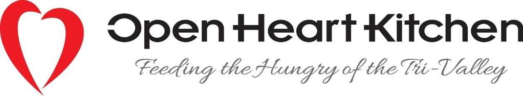 VOLUNTEER POLICIES/AGREEMENT FORM Volunteers like you are the heart of Open Heart Kitchen. Thank you for choosing to volunteer at Open Heart Kitchen.
