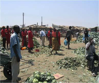 31% of tomato entering the Lusaka Market system is exported through Soweto Market