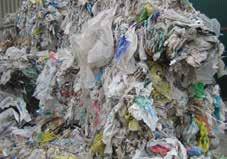 waste to landfill Mass balance per year Tons/year %