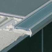 Stair and safety profiles Blanke Anti-Slip Step Strip, Side cover PVC grey PU: 2 Pcs. 9,0 456-509-090 0,95 11,0 456-509-110 0,95 PVC light beige PU: 2 Pcs.